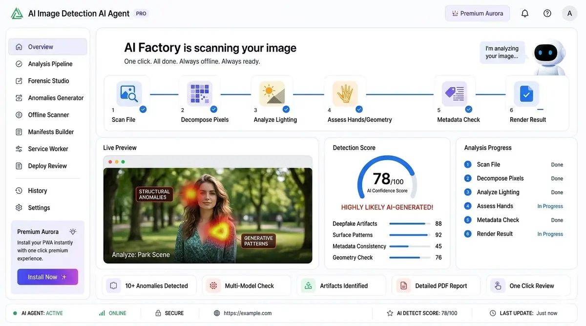 AI startup valuation dashboard — example of the AI tool software
